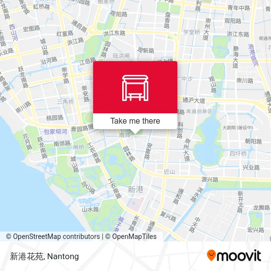 新港花苑 map