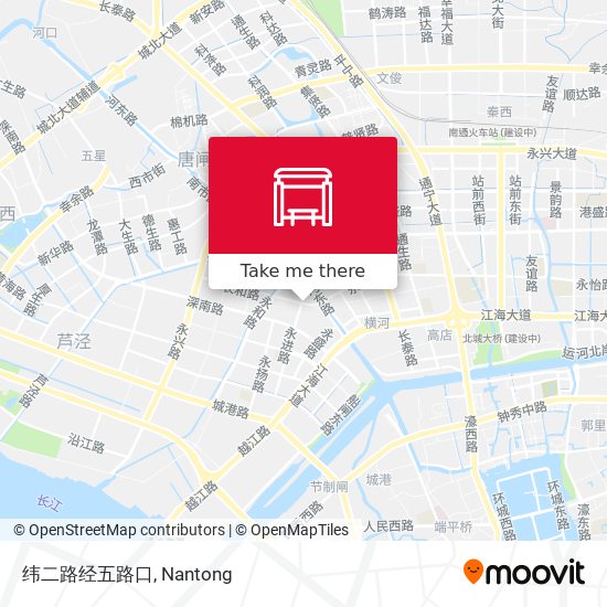 纬二路经五路口 map