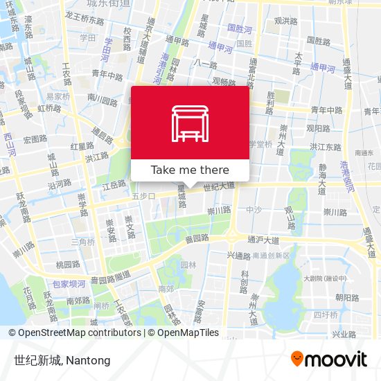 世纪新城 map