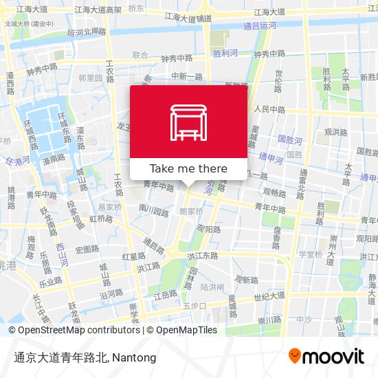 通京大道青年路北 map