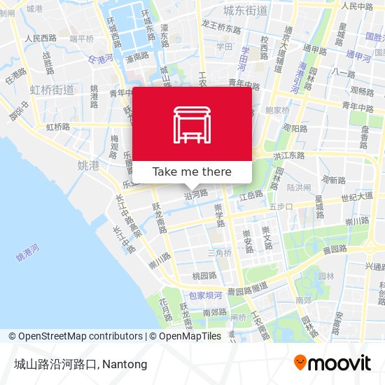 城山路沿河路口 map
