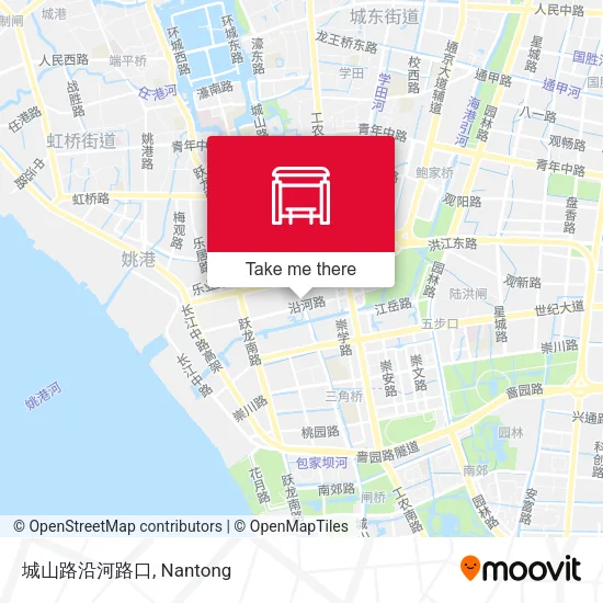 城山路沿河路口 map