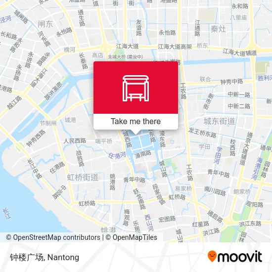 钟楼广场 map