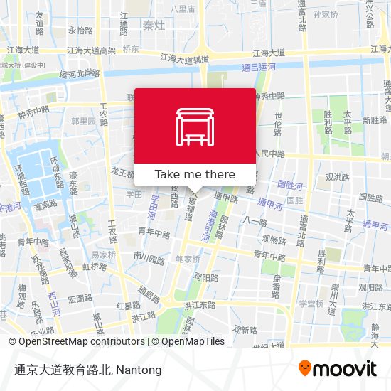 通京大道教育路北 map