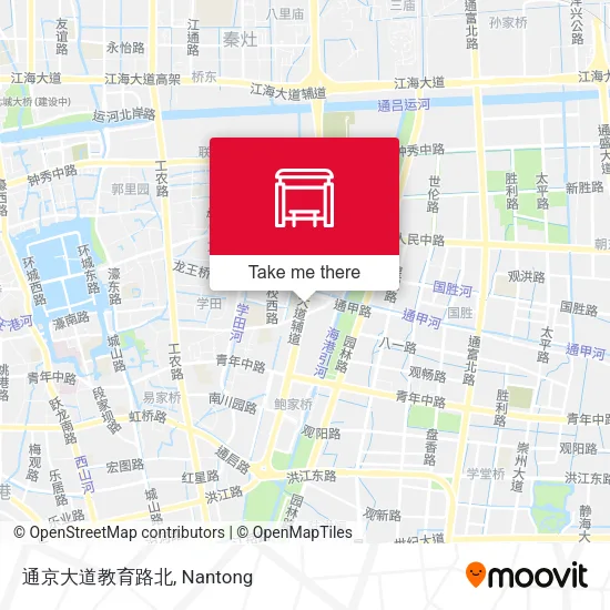 通京大道教育路北 map