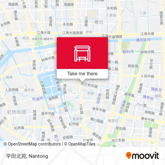 学田北苑 map