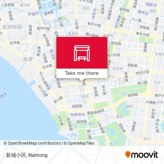 新城小区 map
