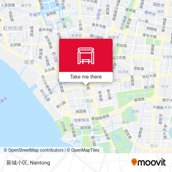 新城小区 map