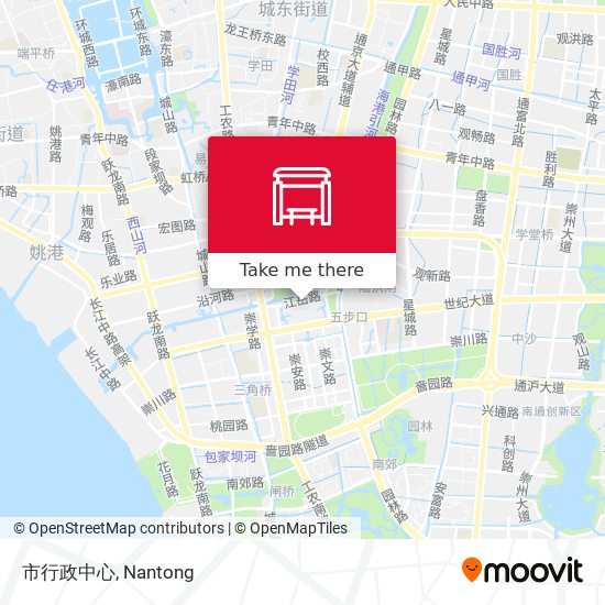 市行政中心 map