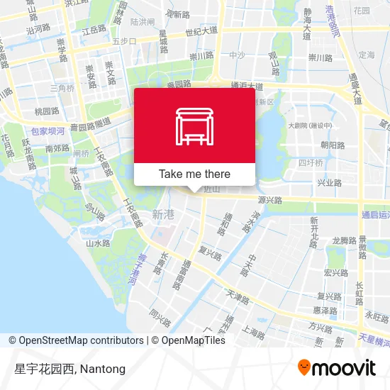 星宇花园西 map