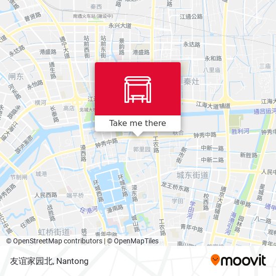 友谊家园北 map
