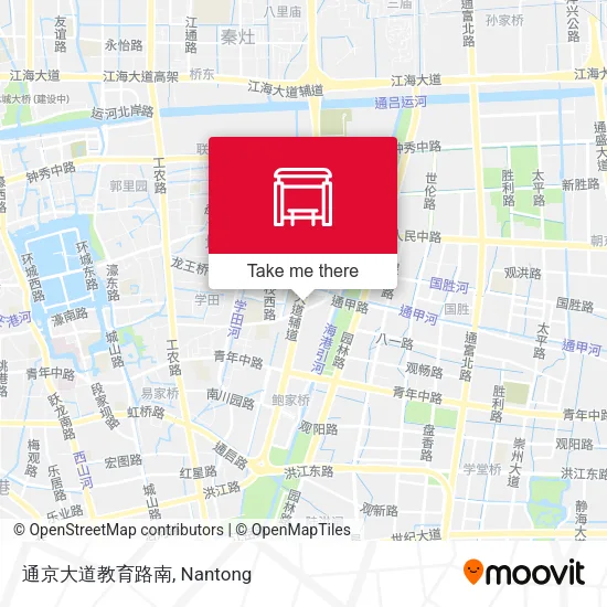通京大道教育路南 map