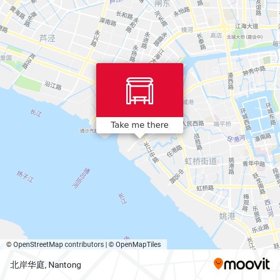 北岸华庭 map
