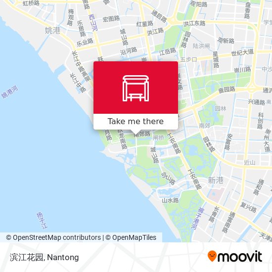 滨江花园 map