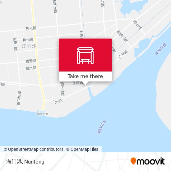 海门港 map