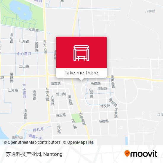 苏通科技产业园 map