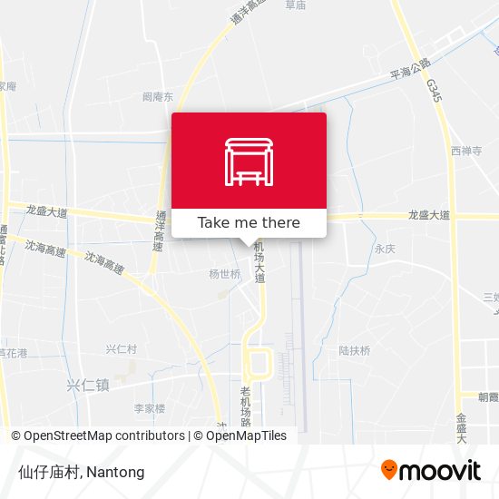 仙仔庙村 map