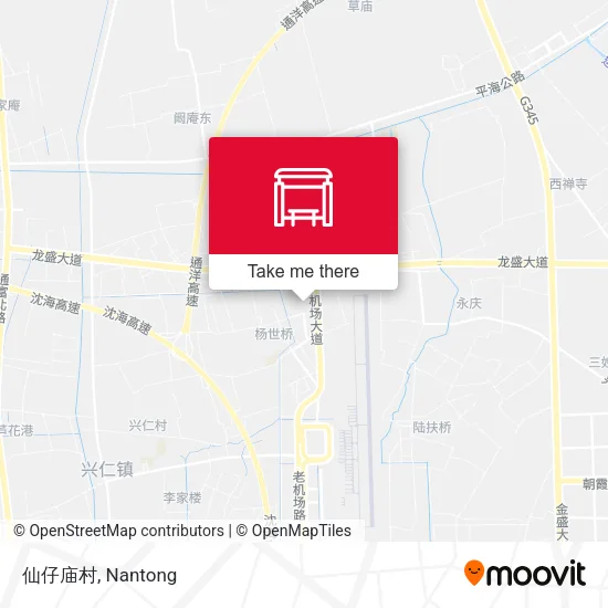 仙仔庙村 map