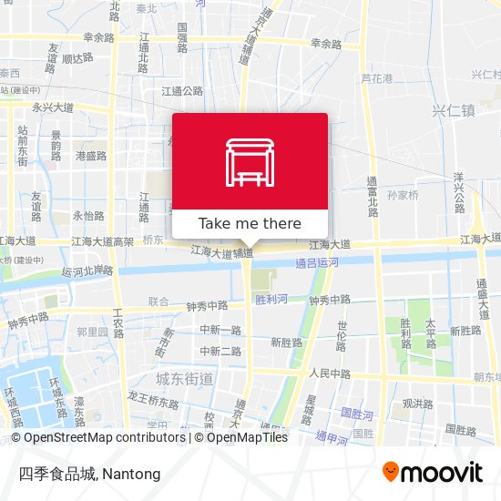 四季食品城 map