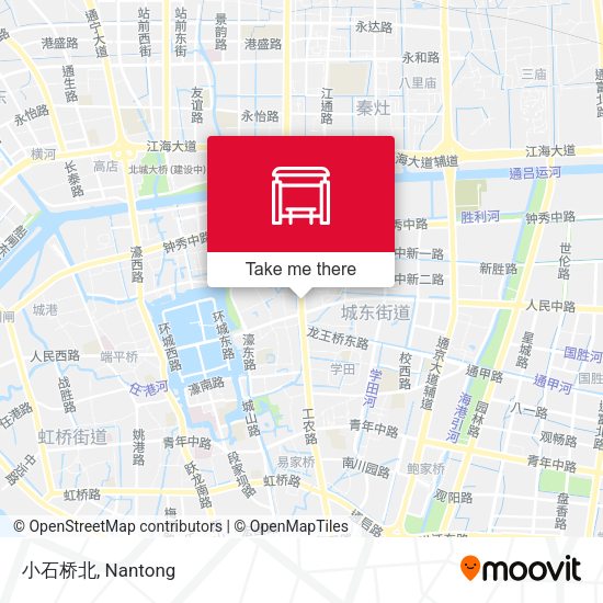 小石桥北 map