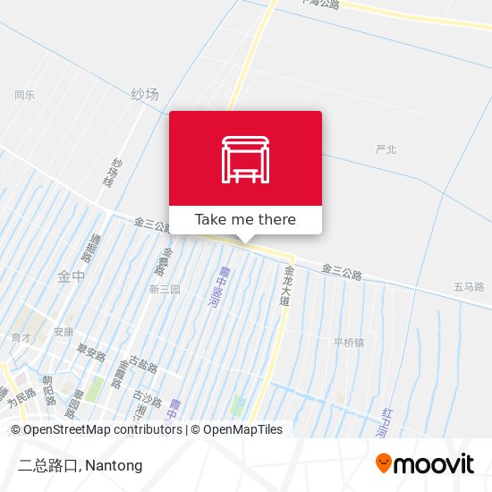 二总路口 map