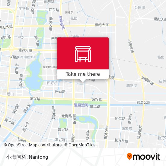 小海闸桥 map