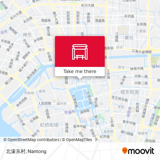 北濠东村 map