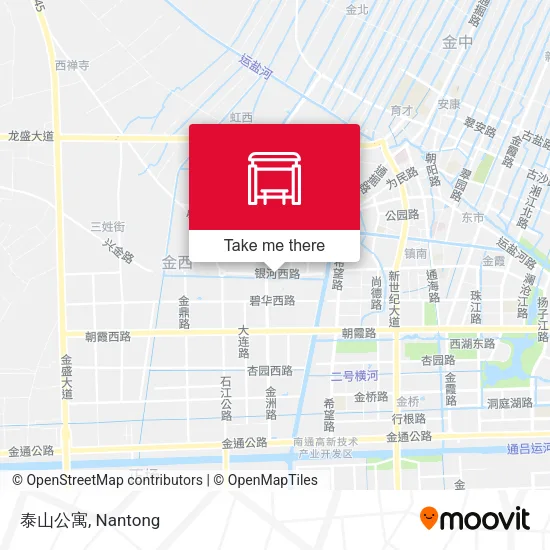 泰山公寓 map