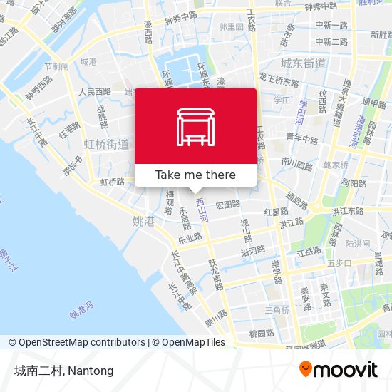 城南二村 map