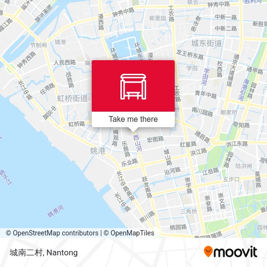 城南二村 map