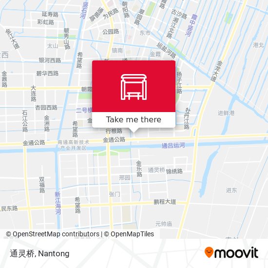 通灵桥 map