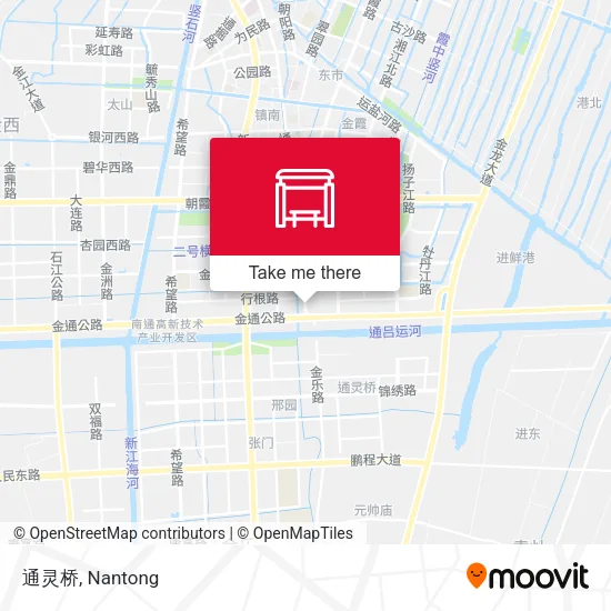 通灵桥 map