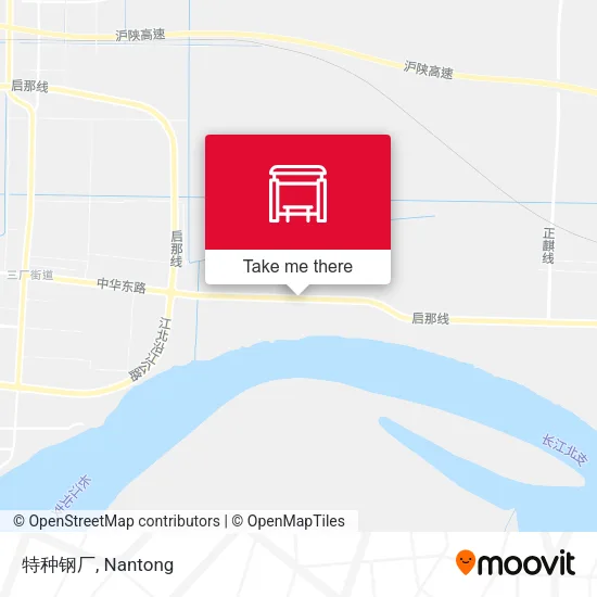 特种钢厂 map