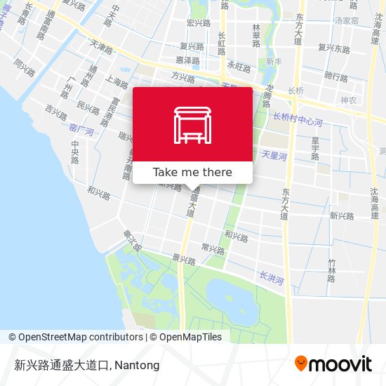 新兴路通盛大道口 map