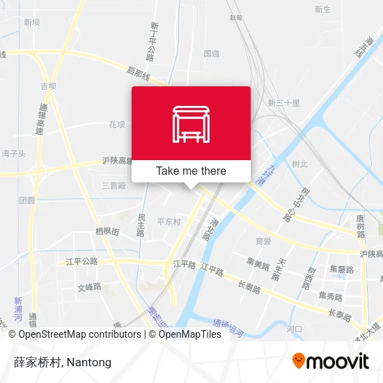 薛家桥村 map
