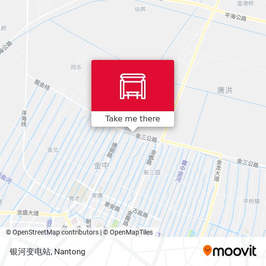 银河变电站 map