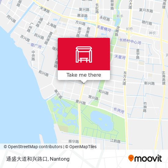 通盛大道和兴路口 map