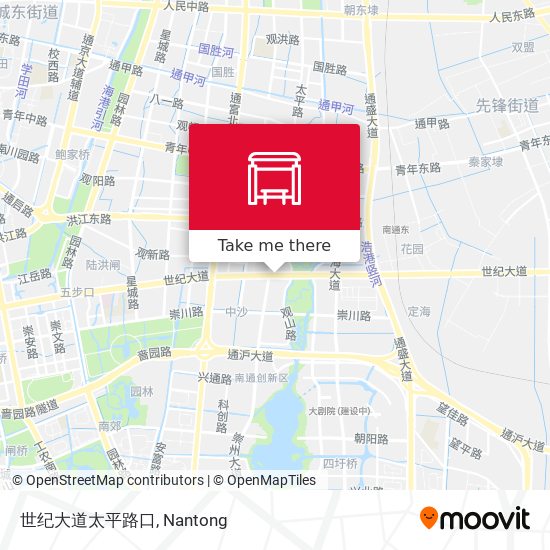 世纪大道太平路口 map