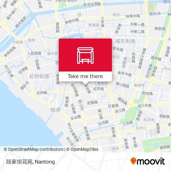 段家坝花苑 map