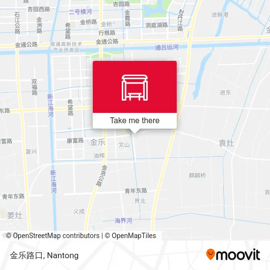 金乐路口 map