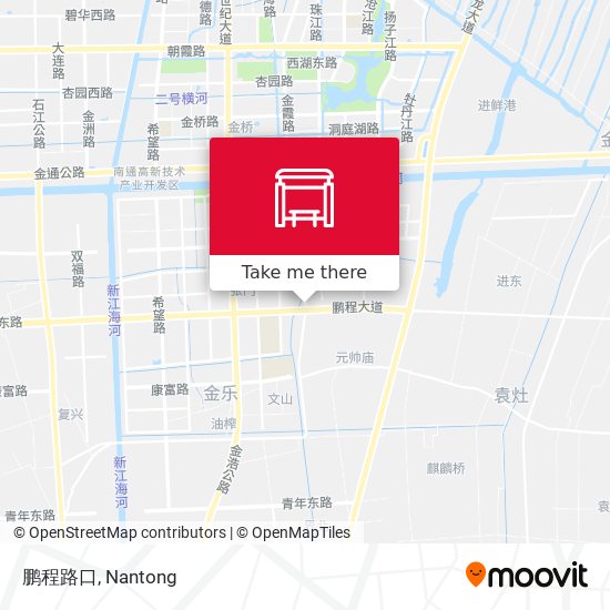鹏程路口 map