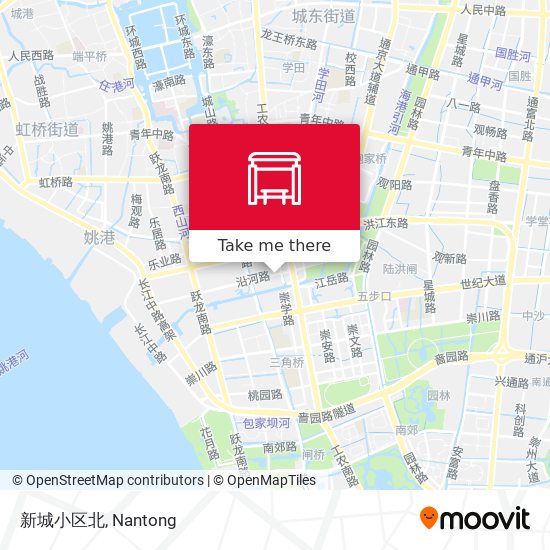新城小区北 map
