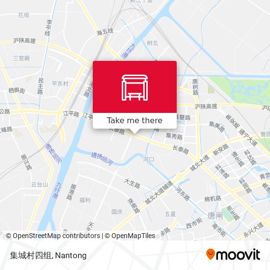 集城村四组 map
