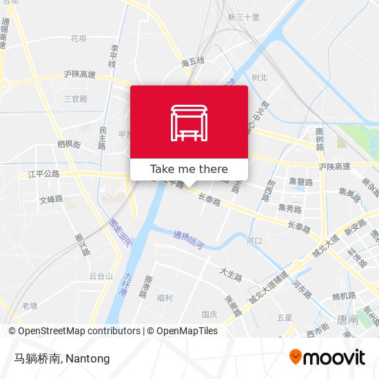 马躺桥南 map