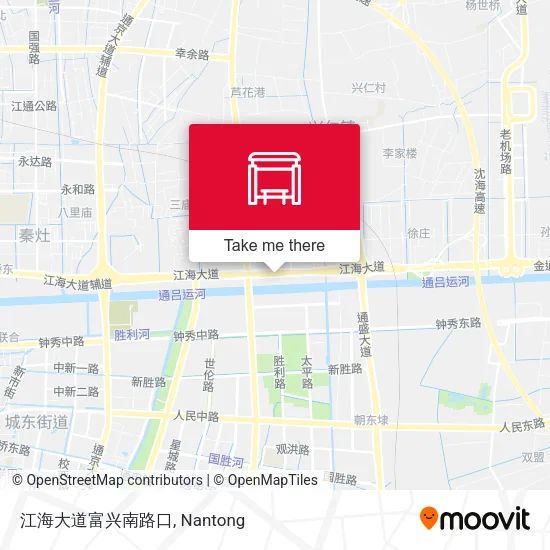 江海大道富兴南路口 map