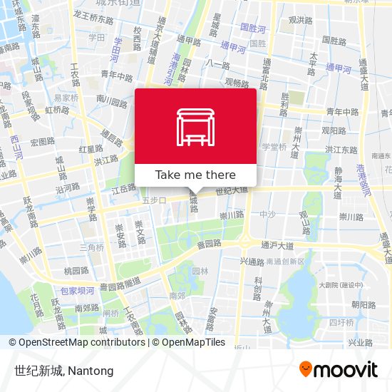 世纪新城 map