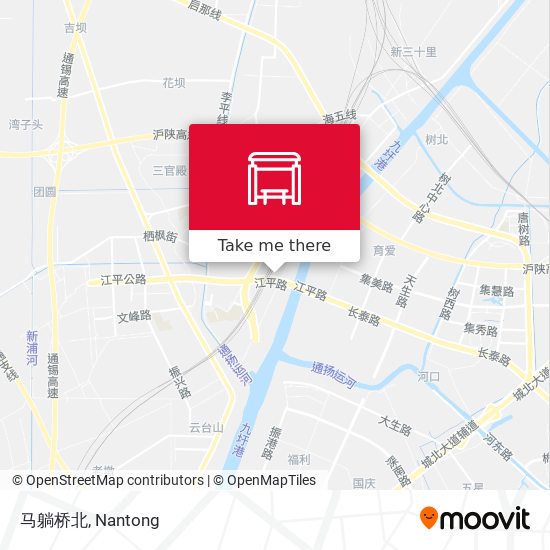 马躺桥北 map