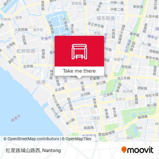 红星路城山路西 map