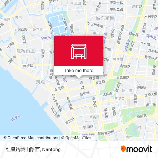 红星路城山路西 map