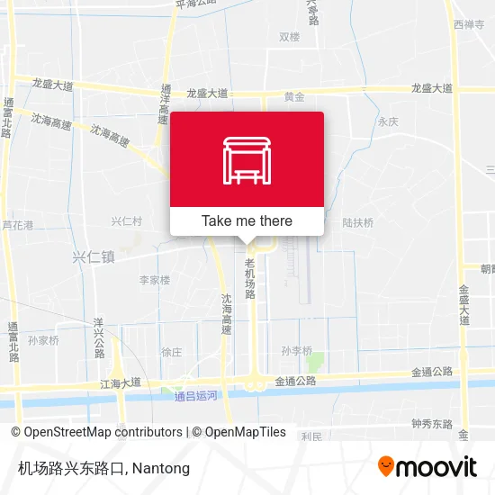 机场路兴东路口 map